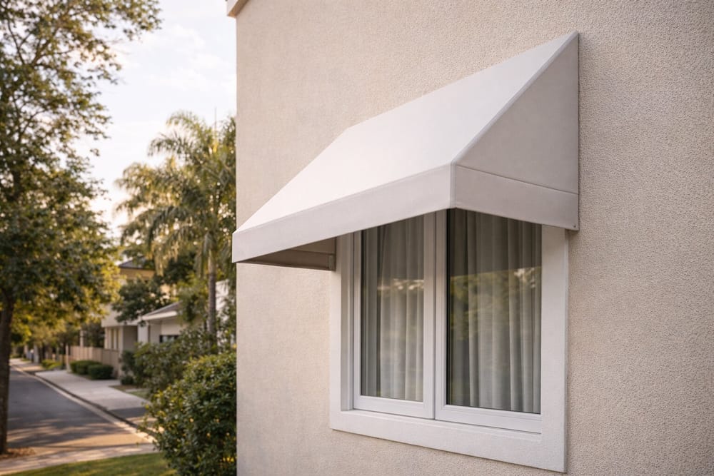 Toldo para janela em residência