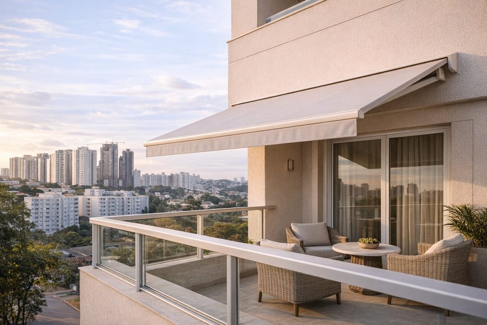 Toldo para varanda de apartamento